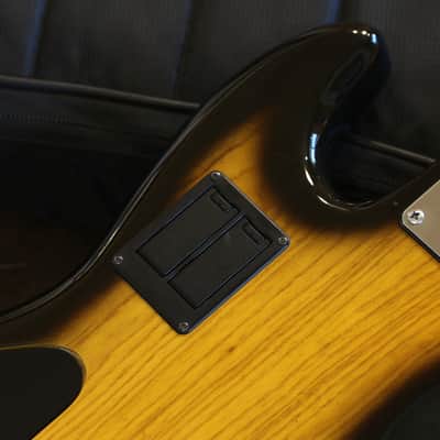 Warmoth 5 String Bass with Bartolini's Sunburst + GB image 13
