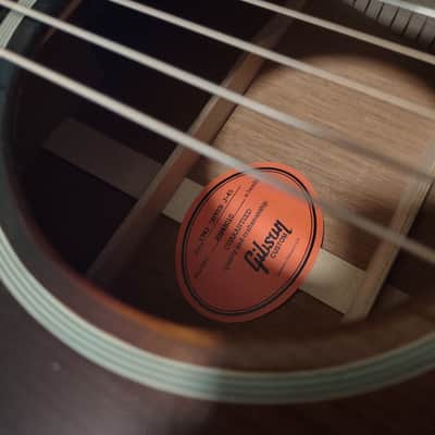 2024 Gibson '42 BANNER J-45 VOS/Custom Shop Acoustic Guitar- Vintage Sunburst w/Case & Candy image 5