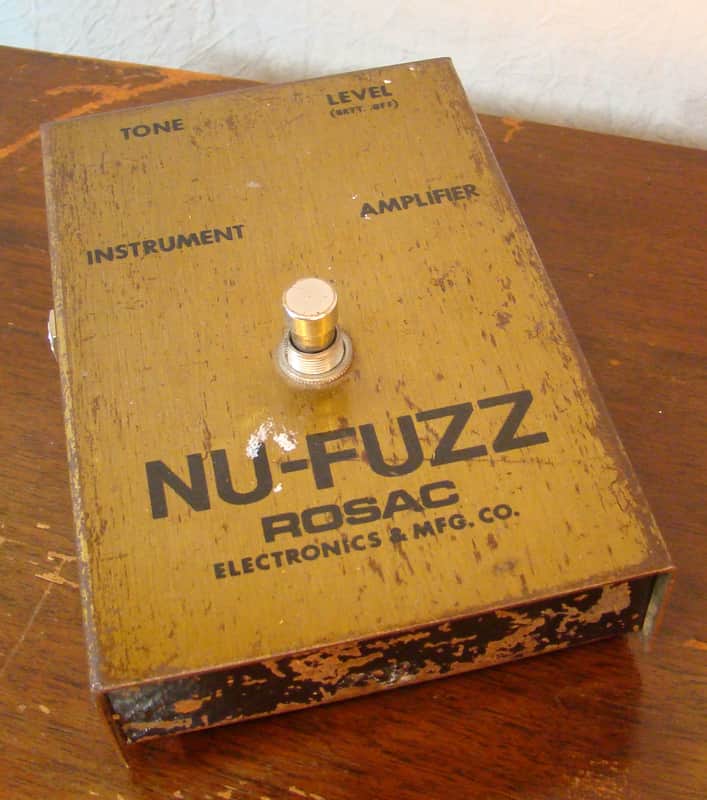 Vintage Rosac Nu-Fuzz imagen 1