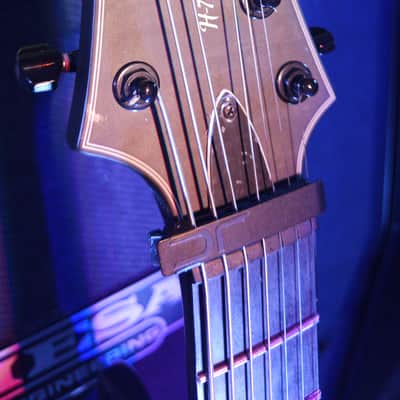 ESP LTD H7-2015 40th Anniversary 2015 - See Thru Black Satin image 5