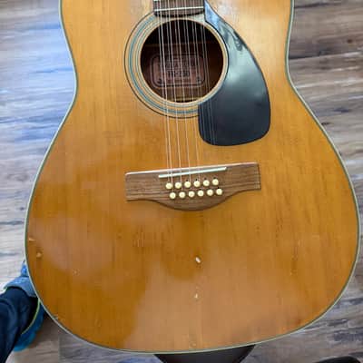 Yamaha FG-230 12-String Jumbo Dreadnought 1968 - 1972 - Natural image 1