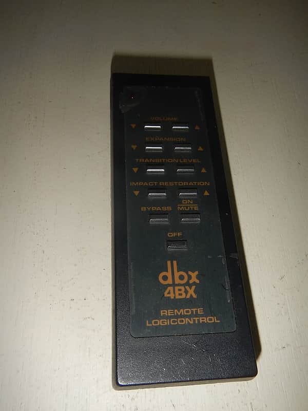 Vintage DBX 4BX Multi-Band Expander / Enhancer with Remote Control