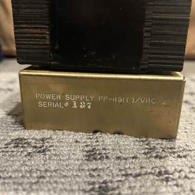 Military Signal Corps large power transformer supply PP-491( )/VRC-2 tube amp image 3