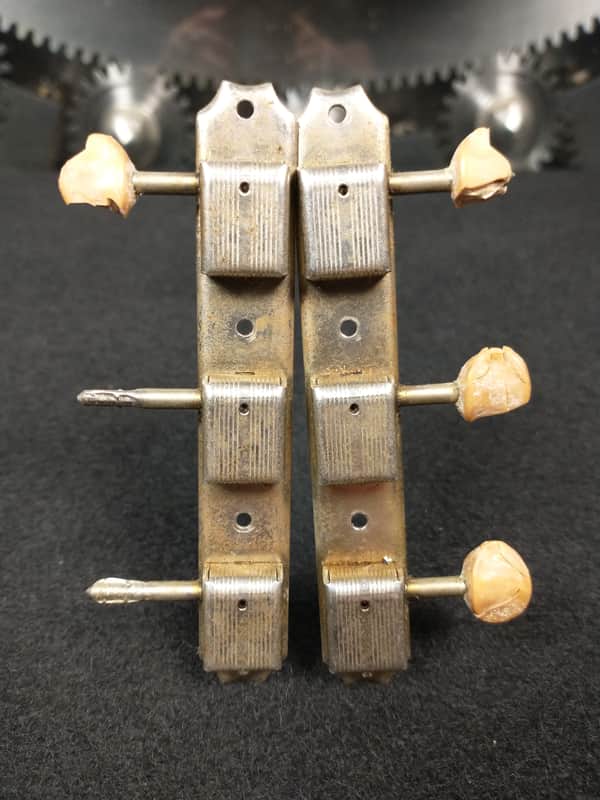 Kluson Single Line Tuner Set '53-'56 for Gibson Les Paul Junior/Special image 1