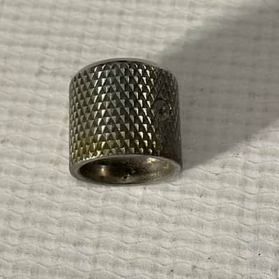 1 - 1980's Charvel Jackson Deluxe Series Guitar Chrome Dome Volume Set Screw Knob image 2