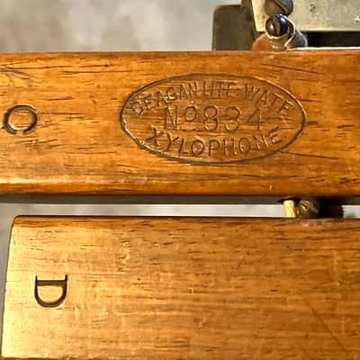 Deagan 834 “Super Lite Wate” Xylophone (Marimba), Portable, Vintage! image 3