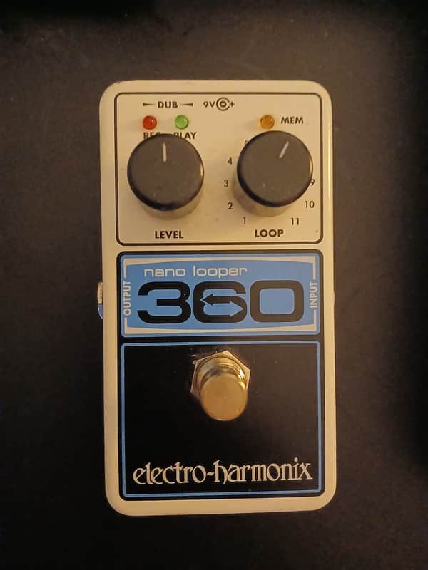 Electro-Harmonix 360 Nano Looper 2014 - Present - Black / White / Blue image 1