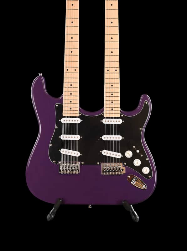 Unbranded Double Neck 12/6 Purple image 1