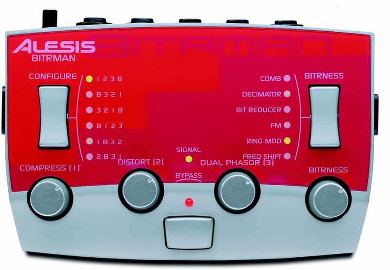 Alesis ModFX Bitrman Bit-Crusher, Ring Modulator, Distortion and more image 1