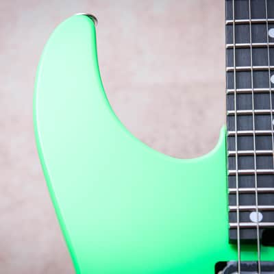 JACKSON USA Custom Shop Dinky HSH Floyd "Neon Green + Ebony" (2026) image 7