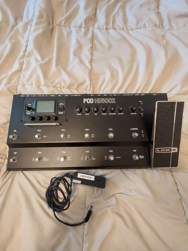 Line 6 POD HD500X Multi-Effect and Amp Modeler 2012 - 2015 - Black image 1