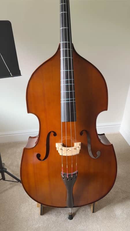 Stentor Student 2 Double Bass 3/4 Size 1438C image 1