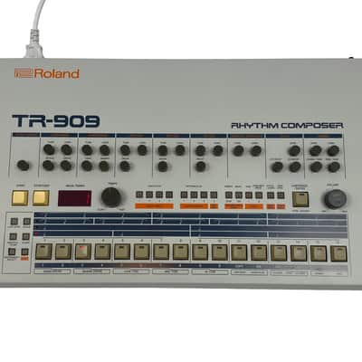 Roland TR-909 Rhythm Composer - Beauty - New PSU - Pro Serviced - Warranty image 3