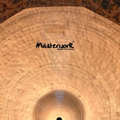 MASSIVE 2 FOOT Paperthin Masterwork Dodecagon JAZZ MASTER 24” Crash Ride 2197 g PERFECT Bild 3