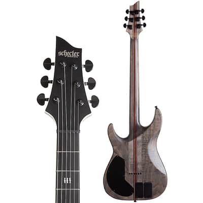 Schecter Guitar Research C-1 S HT SLS Elite "Evil Twin" Electric Guitar Regular Satin Black image 4