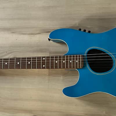 Kramer Ferrington 1980 - Neon Blue Left Handed Custom Order Case image 1