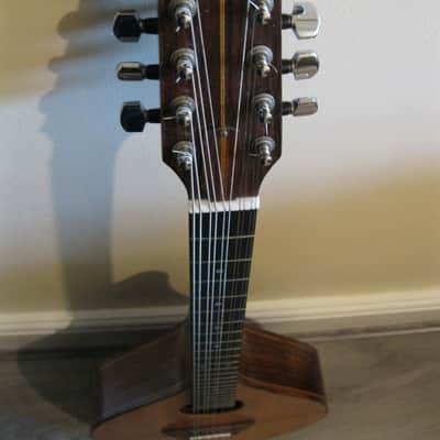 Gerald Adams Cittern Dated 1983 Sitka Spruce & Rosewood British Luthier-Made Traditional 10-String. image 11