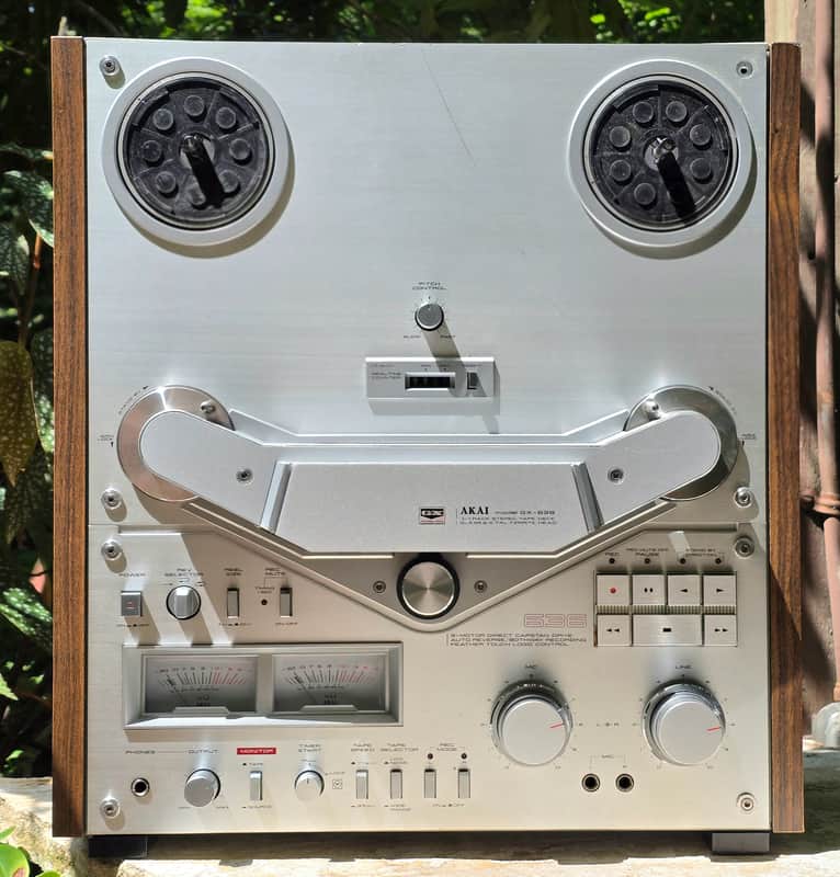 Akai GX-636 Pro Serviced Open Reel 6 Head Tape Recorder LED Upgrade, Demo Video image 1