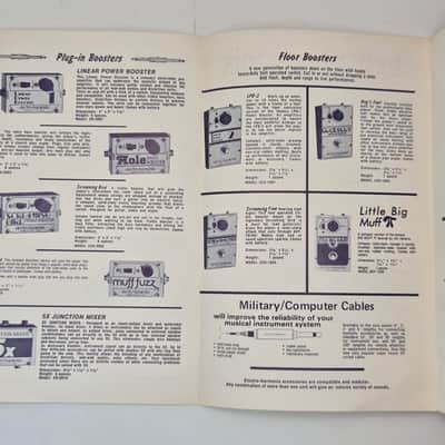 Electro-Harmonix EHX Memory Man Stereo Echo/Chorus user instructions and catalogue1984 image 6