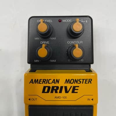 Yamaha AMD-100 American Monster Drive Distortion Guitar Effect Pedal MIJ Japan image 2