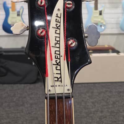 Rickenbacker 4001 1973 - 1983 Jetglo image 5