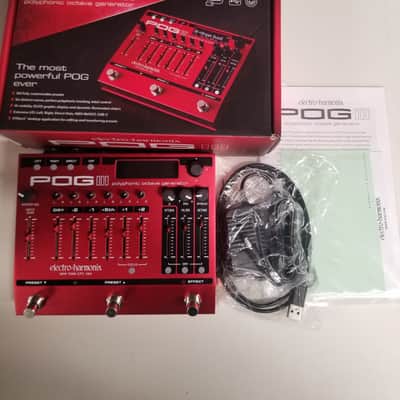 Electro-Harmonix POG3 Polyphonic Octave Generator 2024 - Present - Red X3842 image 1