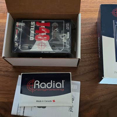 Radial J48 Stereo Active Direct Box - Blue image 2