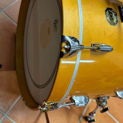 Gretsch USA Custom BOP drumkit 18"-12"-14" 2012 - 2016 - Satin Sun Amber image 8