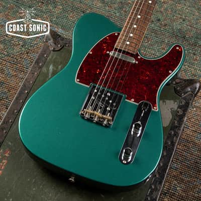2023 Fender FSR Hybrid II Telecaster Sherwood Green w/ Matching Headstock Japan MIJ image 7