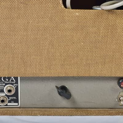 Vintage Vega Model 112 Tube Amplifier – Serviced, Original Speaker, 1940's image 11