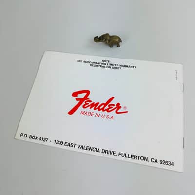 Fender 75 Lead Amplifier Owner’s Manual & Schematic Set 1981 image 3