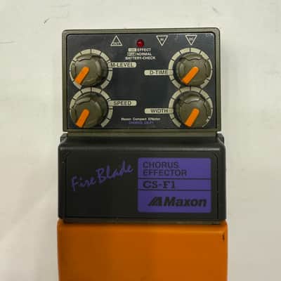 Maxon CS-F1 Fire Blade Chorus Analog Vintage Guitar Effect Pedal MIJ Japan image 2
