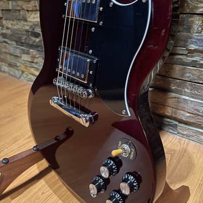 Tokai SG-Style Electric Guitar, CN22070074 Series - Cherry Red image 2