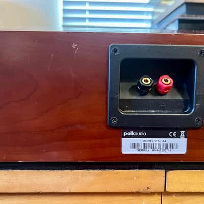 Polk Audio CSi A4 Center Speaker; Cherry 180 W 8 Ohms; Tested image 6