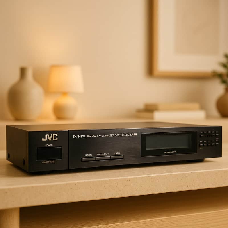 JVC FX-331XLBK Rare Vintage Stereo Tuner Warranty image 1