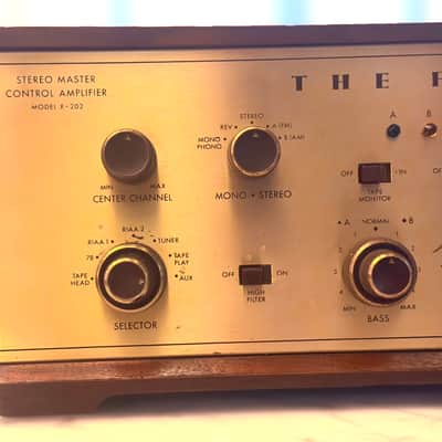 πΆβ¨ Fisher X-202 (1X-202) Tube Integrated Amplifier w/ Original Walnut Wood Case β Restored, New Tubes Installed, Fully Tested/Working image 11