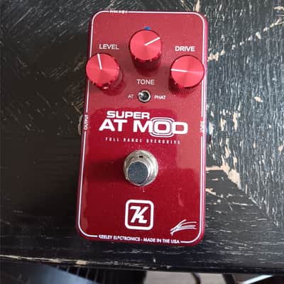 Keeley Super AT Mod Andy Timmons Signature Overdrive 2023 - Present - Red image 1