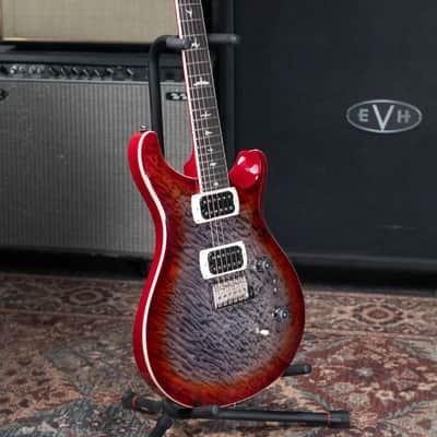 PRS SE Custom 24-08 Electric Guitar - Charcoal Cherry Burst with Gig Bag image 12