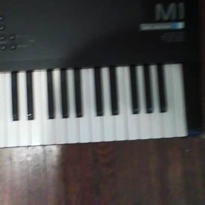Korg M1 61-Key Synth Music Workstation 1990s - Black image 2