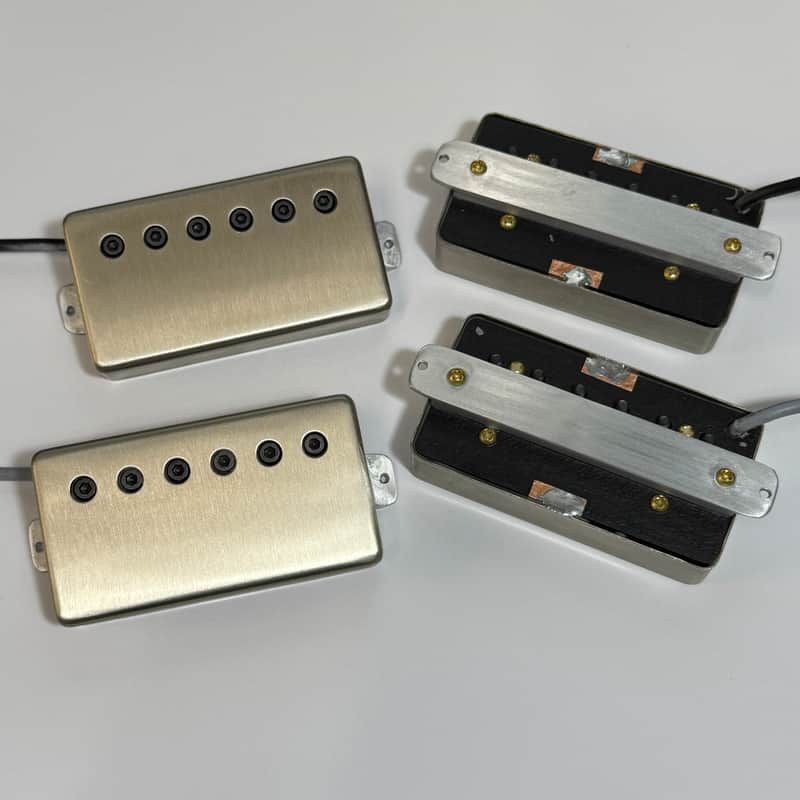 DGN Custom Guitars - Tru-PAF "HiPo" - Brushed Nickel image 1