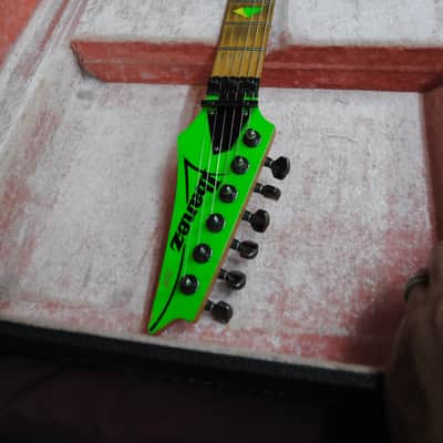 Ibanez JEM777-LG Steve Vai Signature with Edge Tremolo 1987 - 1988 - Loch Ness Green image 10