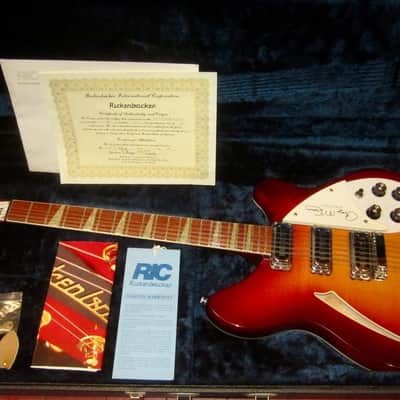 1988 Rickenbacker Roger McGuinn 370/12 RM Fireglo image 1