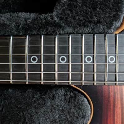 Ernie Ball Music Man Rabea Massaad Signature Sabre 2024 - Present - Vileblood Burst image 12