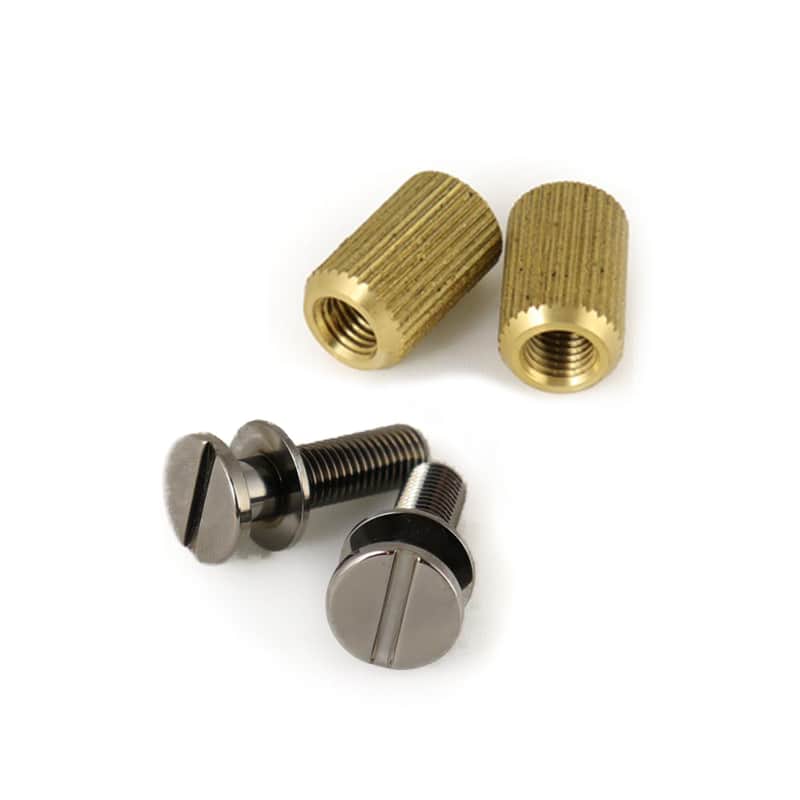 MannMade USA Stoptail Stud & Well set -  US Thread - Black Nickel image 1