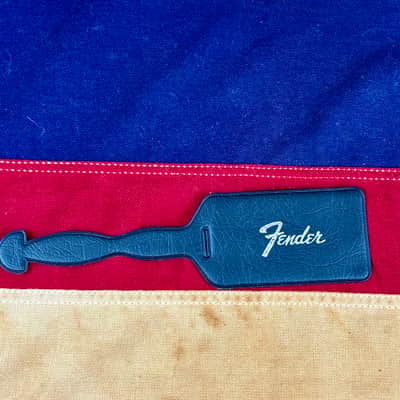 Vintage 1960's Fender Luggage-Case Tag Original Case Candy Circa 1966 image 3