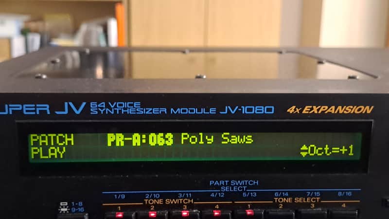 Roland JV-1080 64-Voice Synthesizer Module image 1