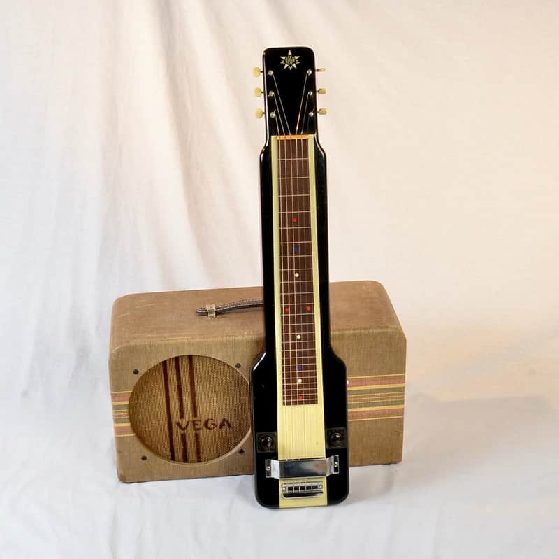 Vega Commander Lap Steel 1946? w/ Vega Commander amp image 1
