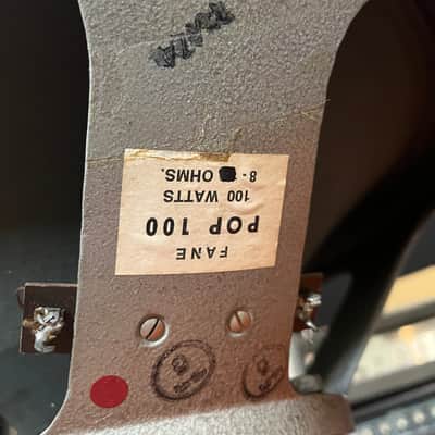 Fane Pop 100 60s-70s image 3