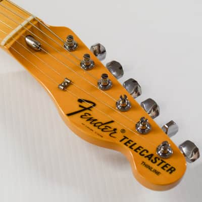 Fender American Vintage II 1972 Telecaster Thinline Electric Guitar - 3 Color Sunburst image 8