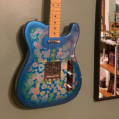 Fender TL-69 Telecaster MIJ 1983 - 2015 - Blue Flower image 7